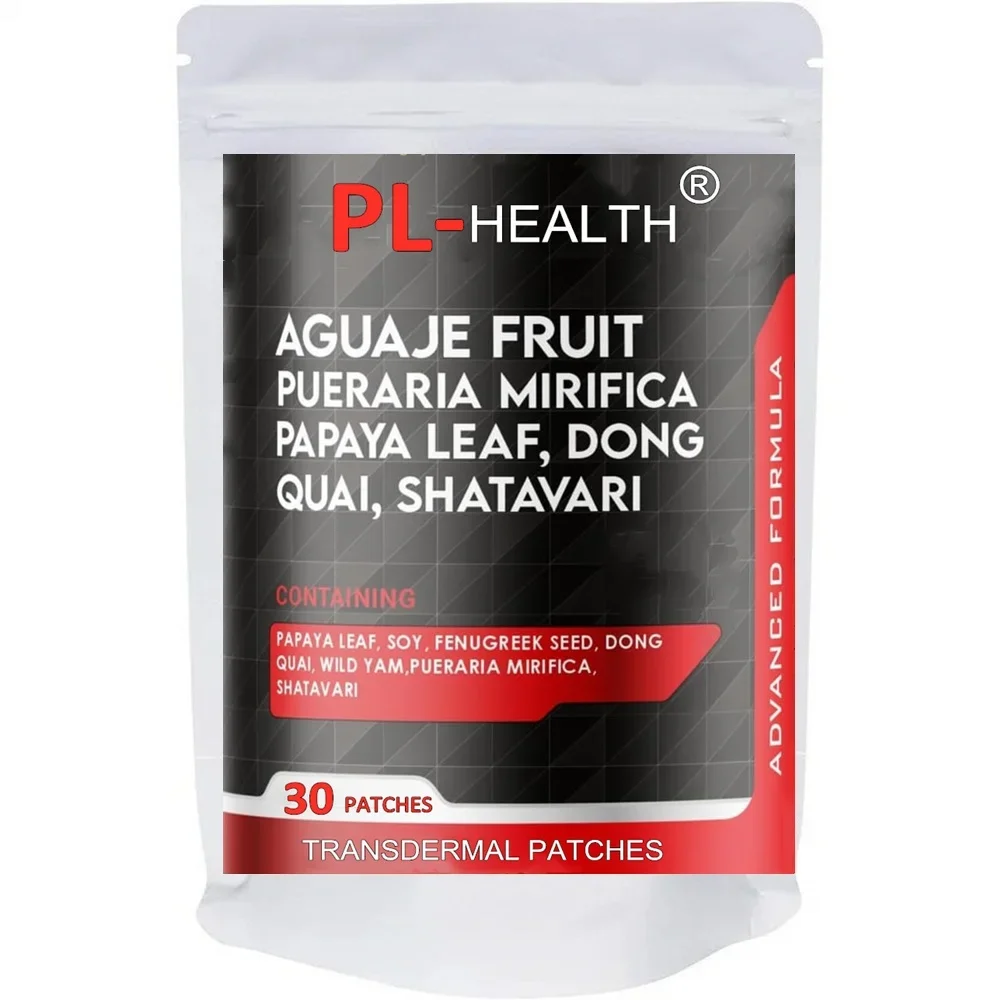 Aguaje Transdermal Patches with Pueraria Mirifica - 30 Patches One Month Supply