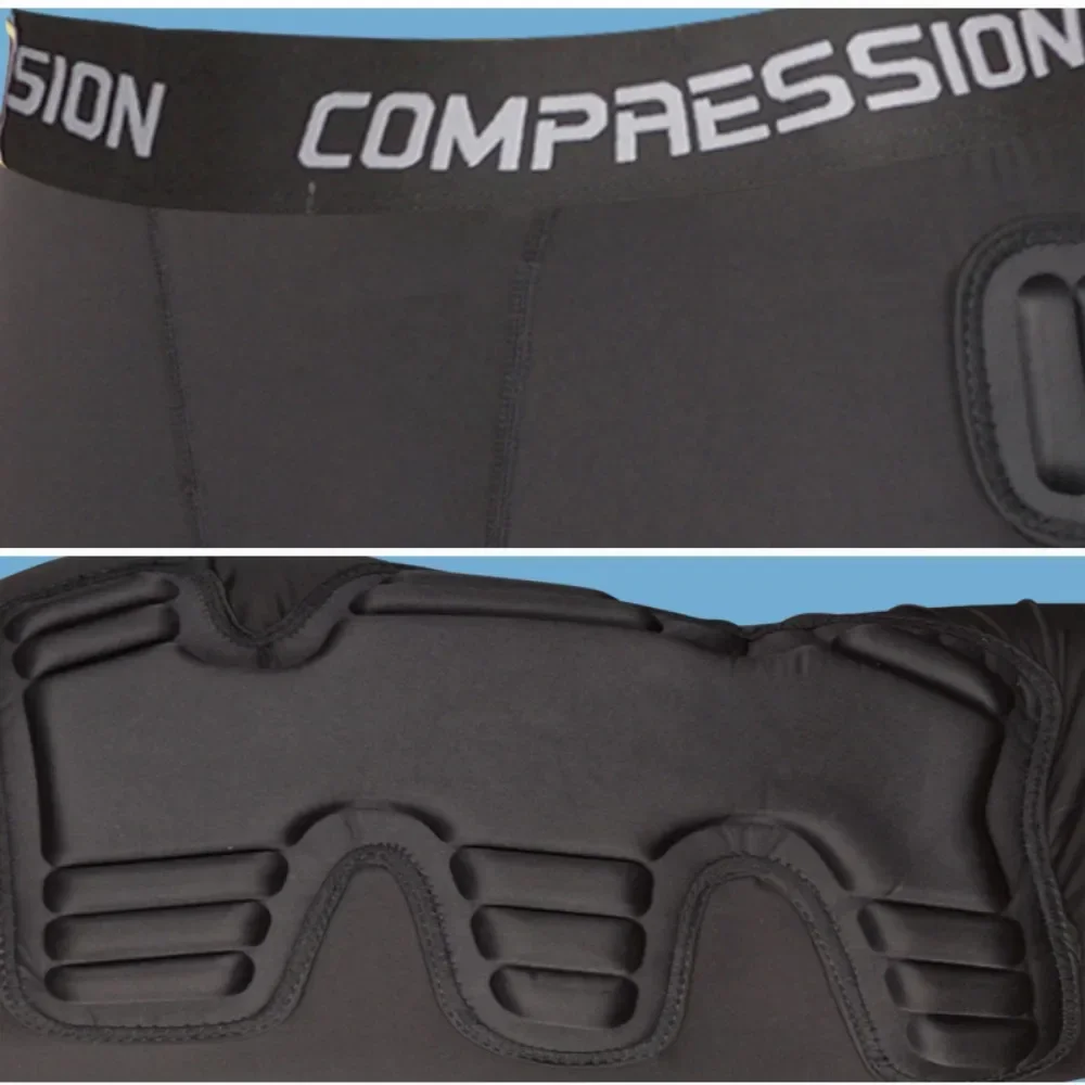 زي حارس المرمى القصير الواقي لكرة القدم، شورت واقٍ من الإسفنج السميك لحماية معدات التدريب، واقي حارس المرمى