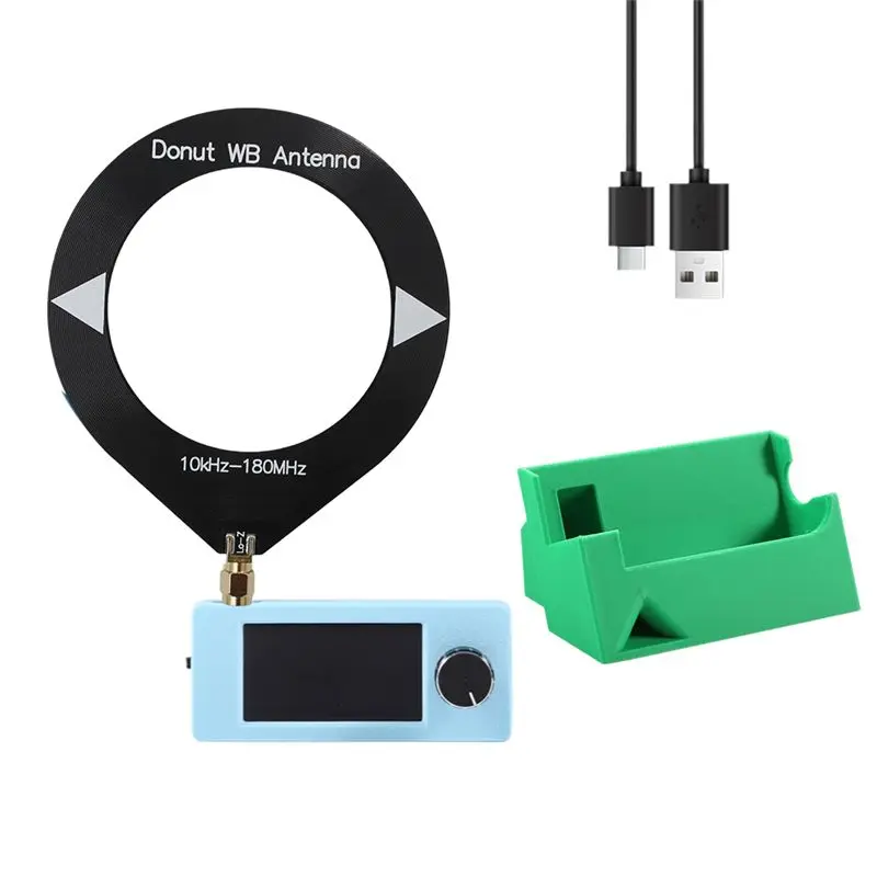 

【Shop Now】SI4732 Mini Radio Receiver Kit 10Khz-180Mhz 1.9Inch Display FM/AM/LSB/USB Shortwave Radio Receiver SI4732 Radio+3D Sta