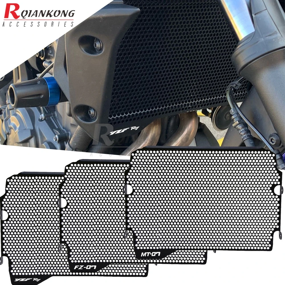 

Motorcycle Part Radiator Grille Guard For Yamaha FZ-07 FZ07 MT-07 MT07 YZF-R7 YZFR7 YZF R7 2022 2023 2024 2025 Oil Cooling Cover