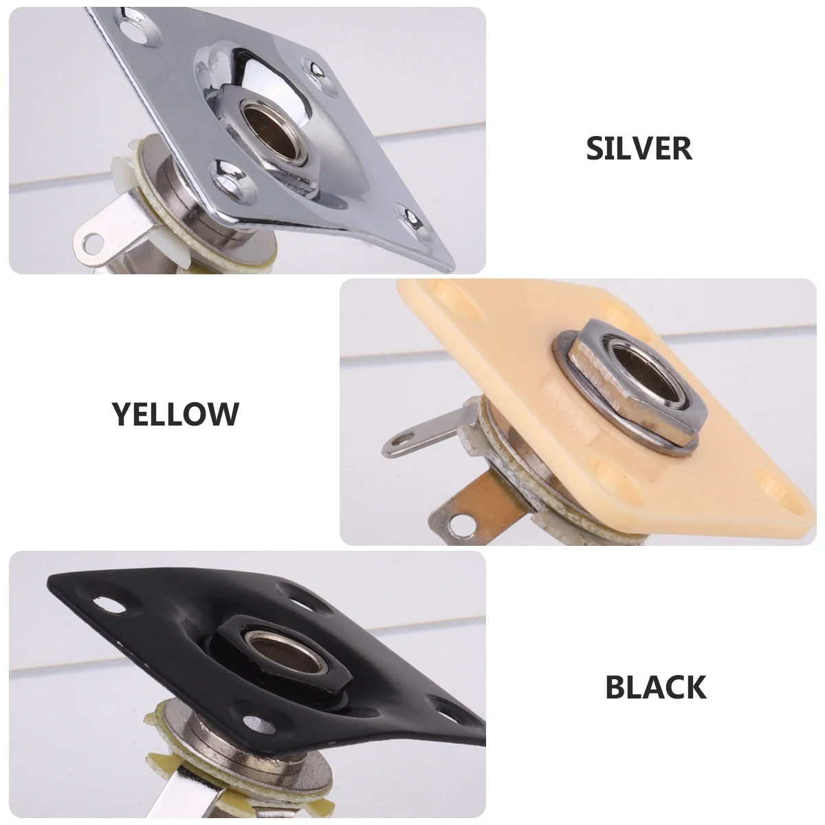 

Jack Accessories Outlet Socket Guitar Bass Output Supply Sockets Part Durable Parts Input Electric