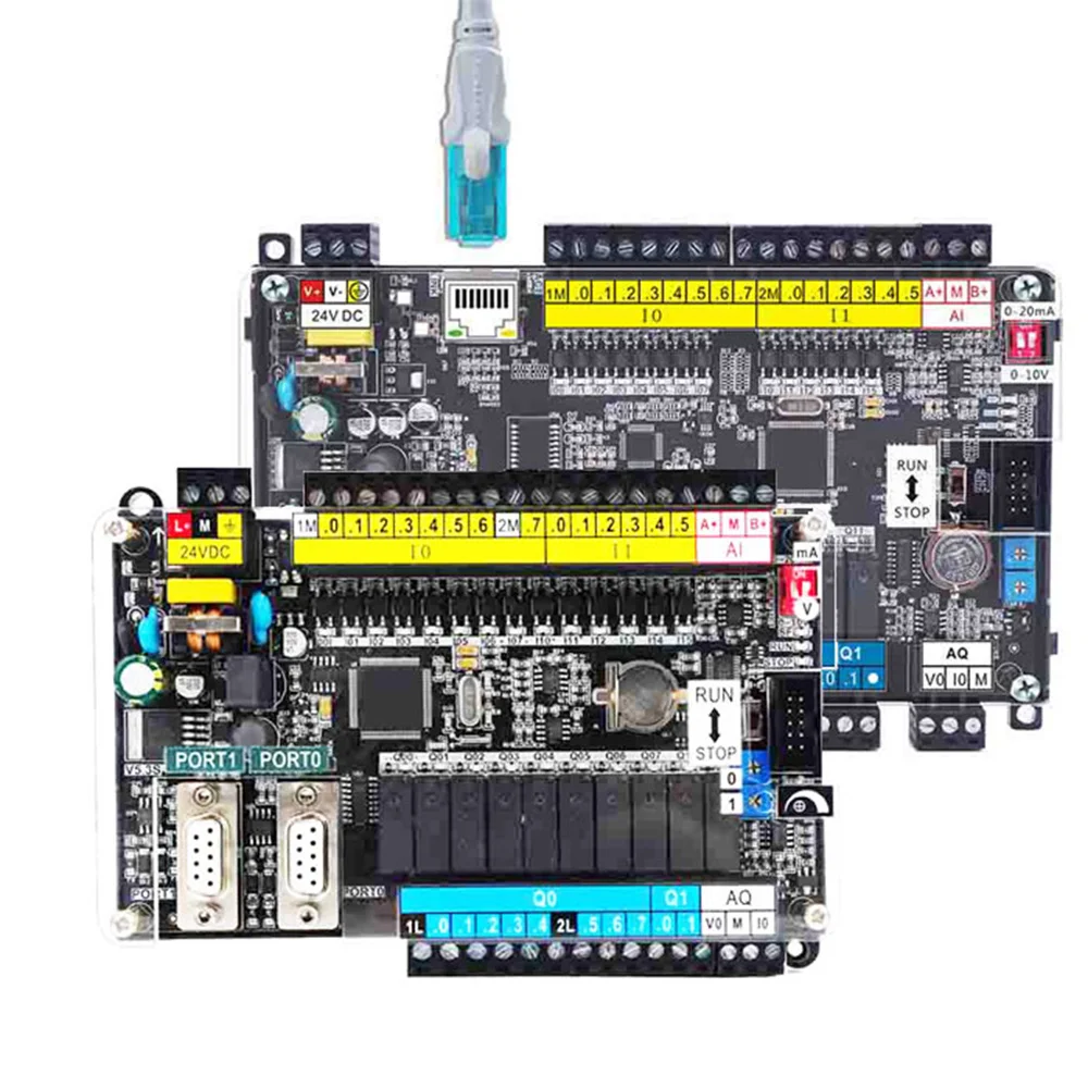 

CPU224XP PLC control PPI CPU224 with Ethernet 14 in 10 relay transistor out 187.5Kb compatible with Siemens S7-200