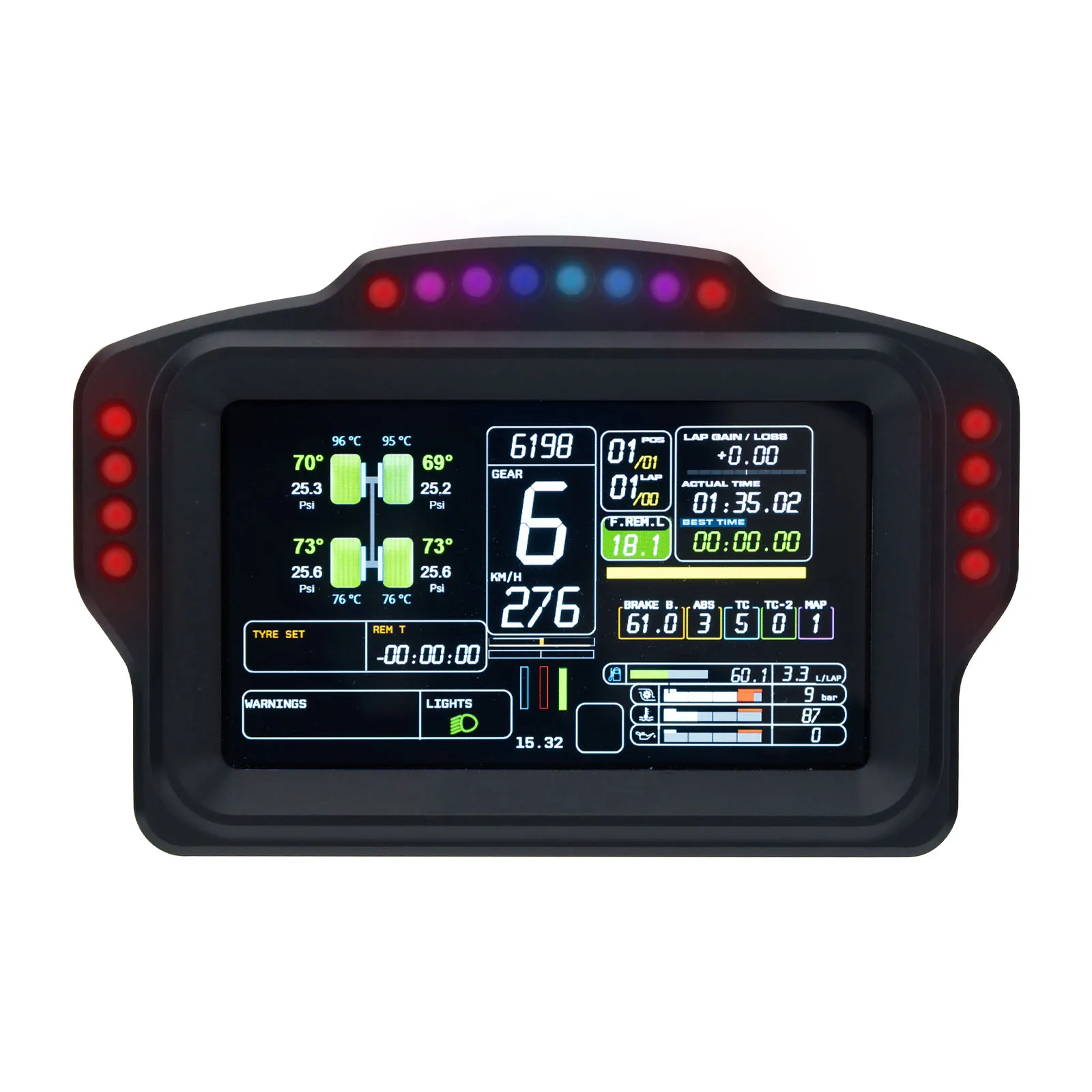 Simplayer DV480 PRO Dashboard Sim Racing Dash Display with 5\