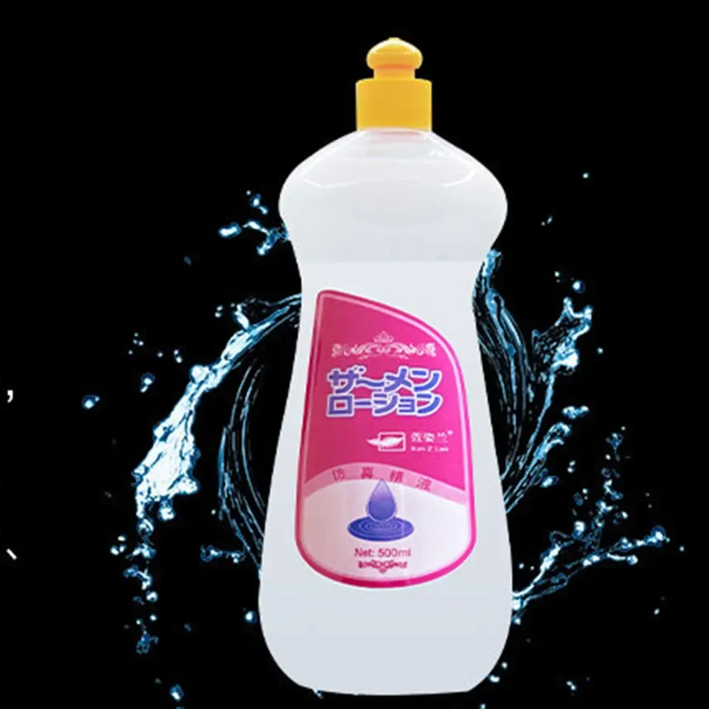 Simulate Semen 500ML Japan Lube Products Lubricant for Sex  Water Base Personal Sex Oil Vagina Anal Sex Gel for Gay Lubricants