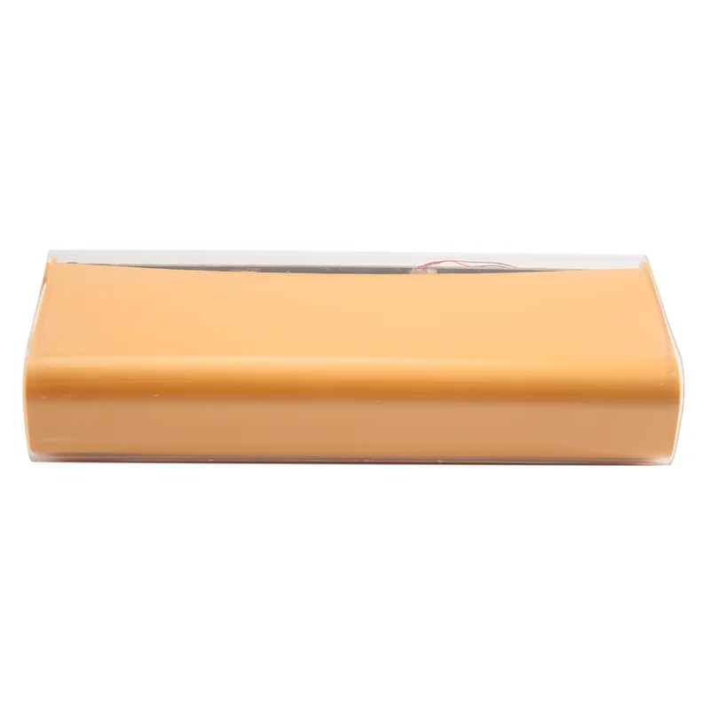 

A96I-Powerbank Case Accessories Fast Charging Board 100W With USB TYPE C Two-Way Suit 18650/21700 Battery Case Yellow