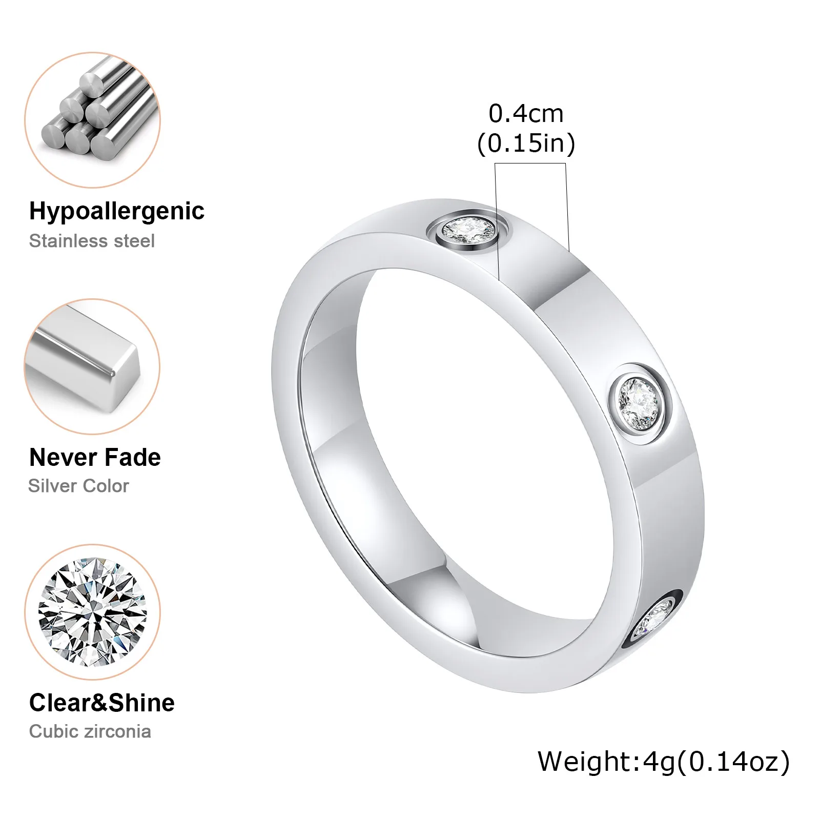 18K مطلية بالذهب خاتم مخصص للنساء موضة مايكرو معبد Cubiz الزركون خواتم الاصبع الإناث مجوهرات الخطوبة اكسسوارات 2026 #4