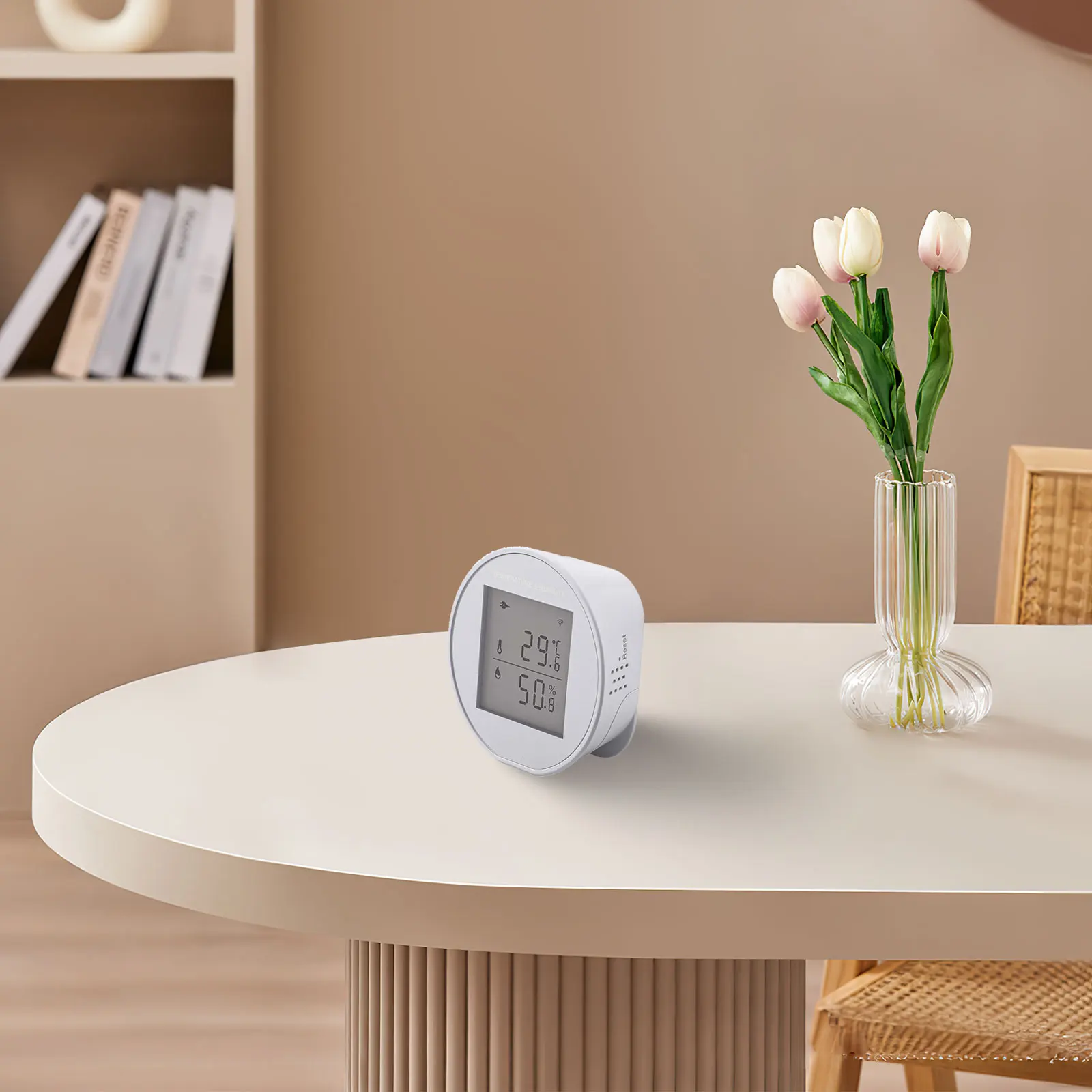 Thermometer High/Low Wireless Temperature Remote Monitor Thermometer Hygrometer Indoor Temperature Humidity Instruments