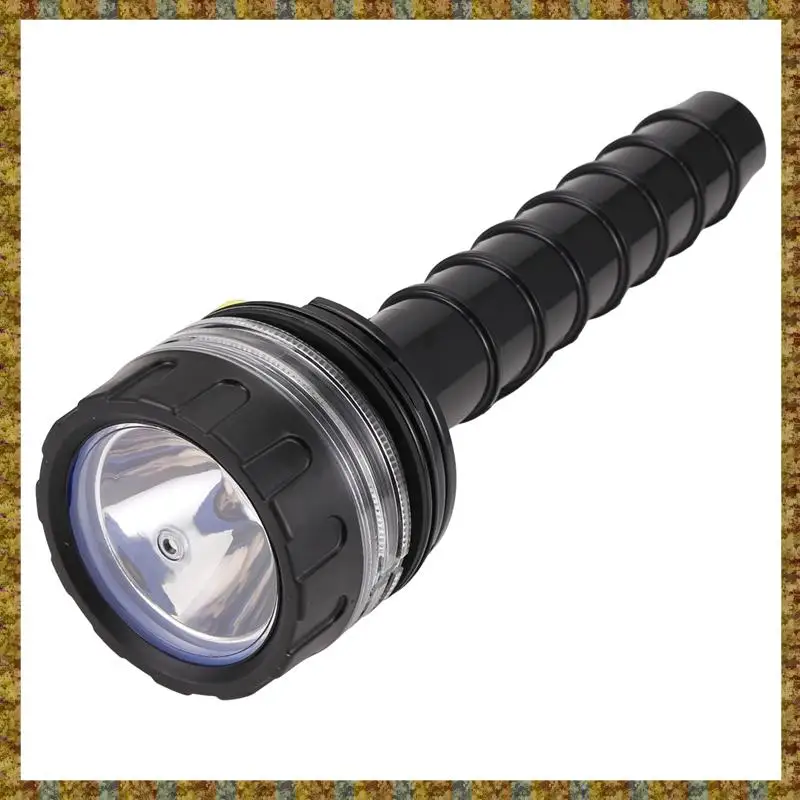 F-F Scuba Deep Diving Light Профессиональный мощный фонарик Подводный водонепроницаемый светодиодный фонарь для дайвера