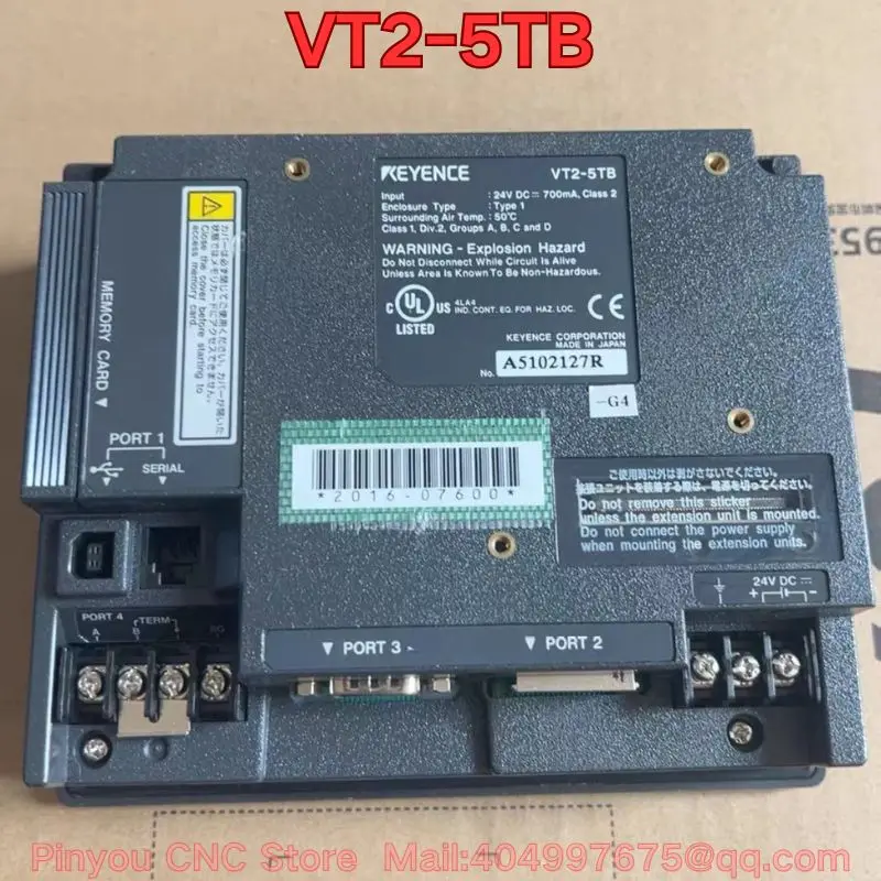 Second-hand VT2-5TB  touch screen function test is normal Guaranteed quality Latest price in October 2025