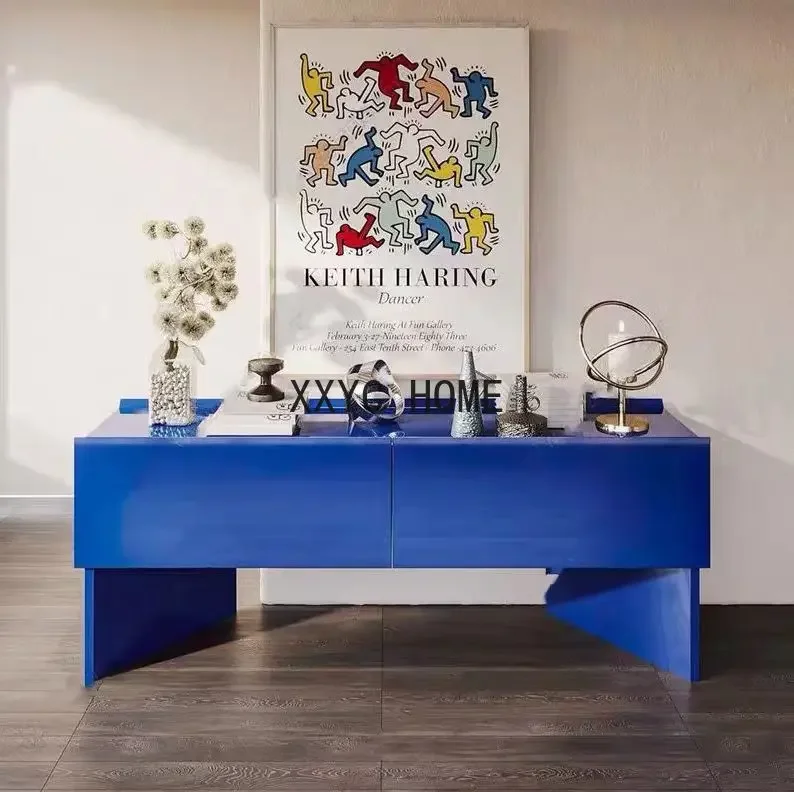

Simple Modern Home Minimalist Console Quiet Style Side Cabinet Living Room Luxury Style Curio Cabinet