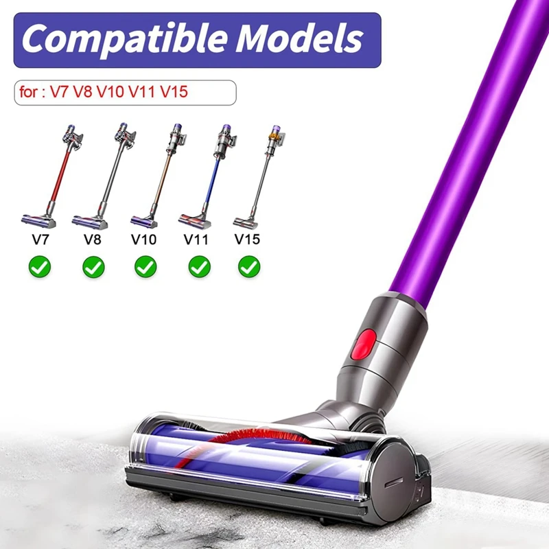 Testa per Dyson V7 V8 V10 V11 V15 aspirapolvere testina per pavimenti parti di ricambio