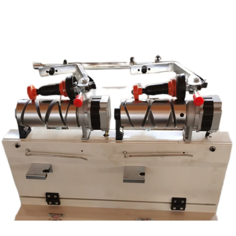 Electric motor sewing thread cone winding machine yarn winder machine TWO spindle polyester yarn Cone Winding Machine