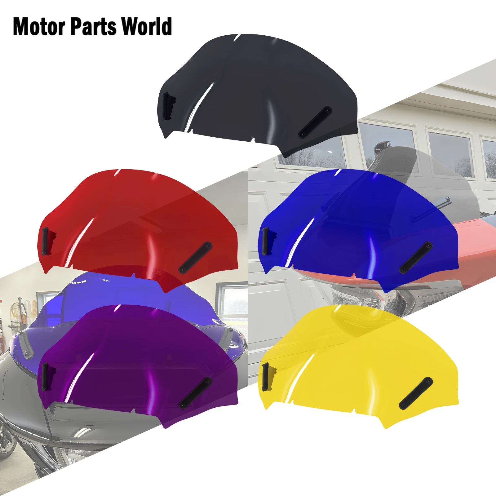

Motorcycle Windshield Wind Deflector Fairing Windscreen For Harley Touring Road Glide CVO FLTRXSE 23-25 FLTRX ST FLTRXSTSE 24-Up