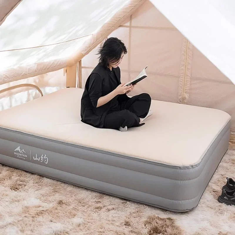 Travel Queen Inflatable Seat Full Design Space Saving Sun Comfortable Soft Trendy Bed Patio Cama Solteiro Unique Furniture