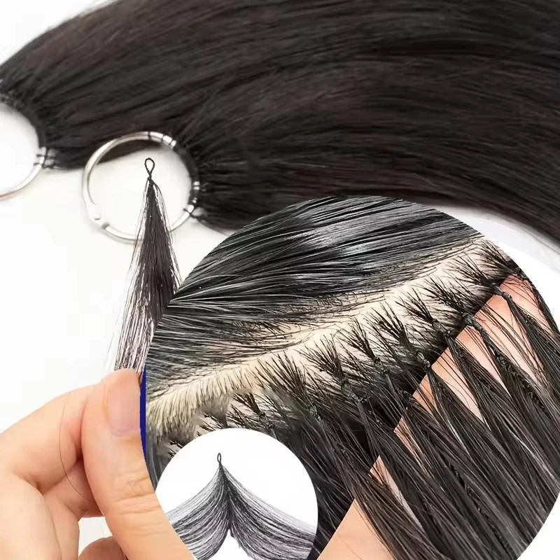 

Прямые волосы для крючкового плетения, без узлов, предварительно разделенные, 12A, для создания причесок Feather Crochet Braids, многоразовые, 100% бразильские волосы для наращивания