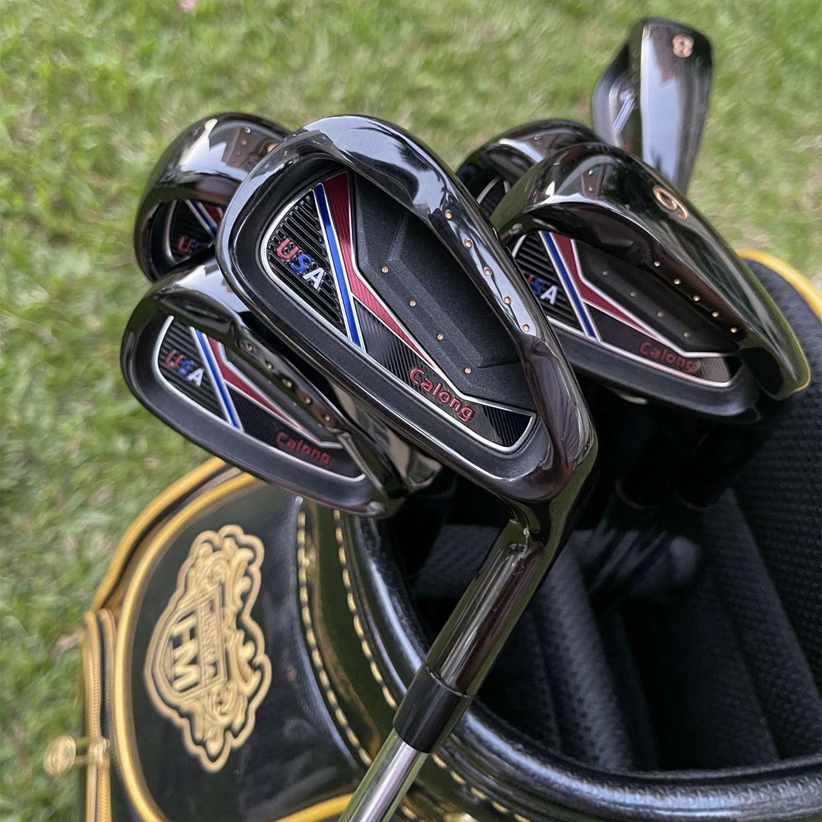 Calong USA Golf Irons 5 6 7 8 9 P S With Dynamic Gold S300 Steel 