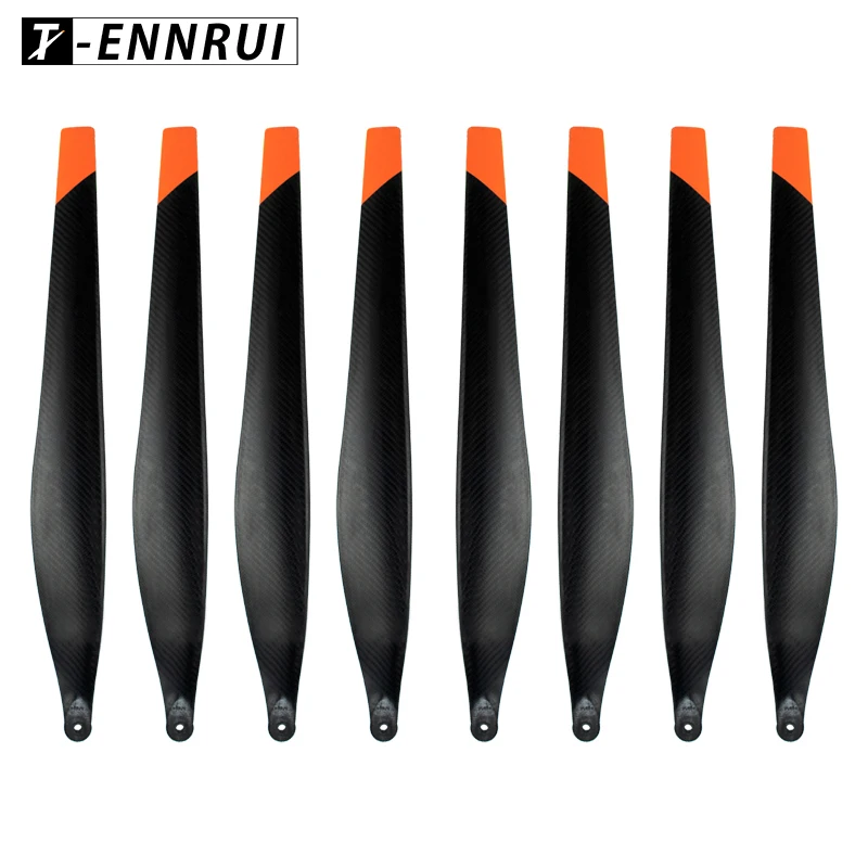 Copy 8Pcs/Set T20P/T40/T50 Series Agricultural Drone Parts Folding Carbon Fiber Propeller CW CCW Propellers Drone Accessories