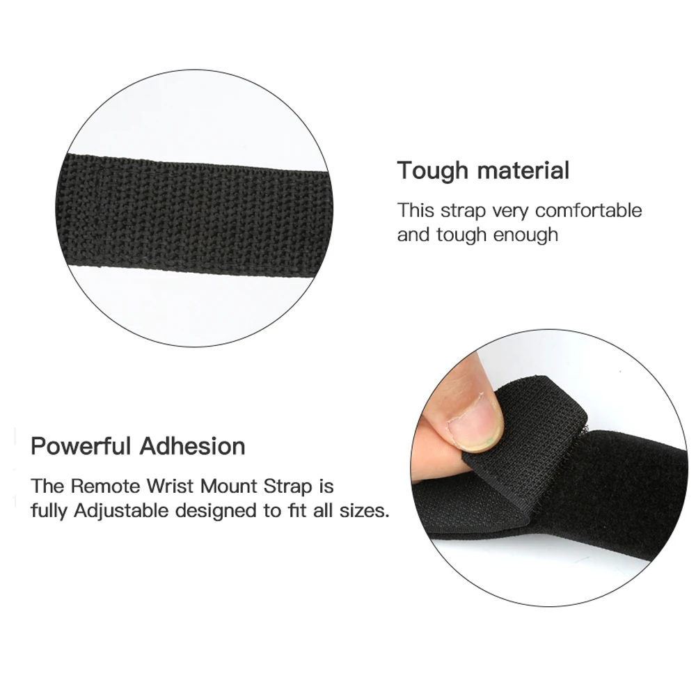 Nylon Hand Wrist Strap Mount for Wi-Fi Remote Control Of GoPro For SJ4000 Action Camera Remote Hand Band Belt Go Pro Accessory