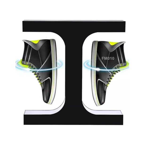 

Acrylic Customize Magnetic Levitation Suspension Shoes Display Stand With Remote Controller