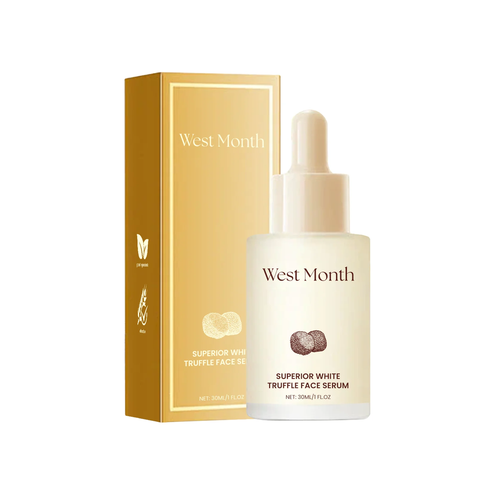 White Truffle Nicotinamide Face Serum Anti-Aging Firming Improve Dullness Shrink Pores Brightening Glowing Facial Essence Toner
