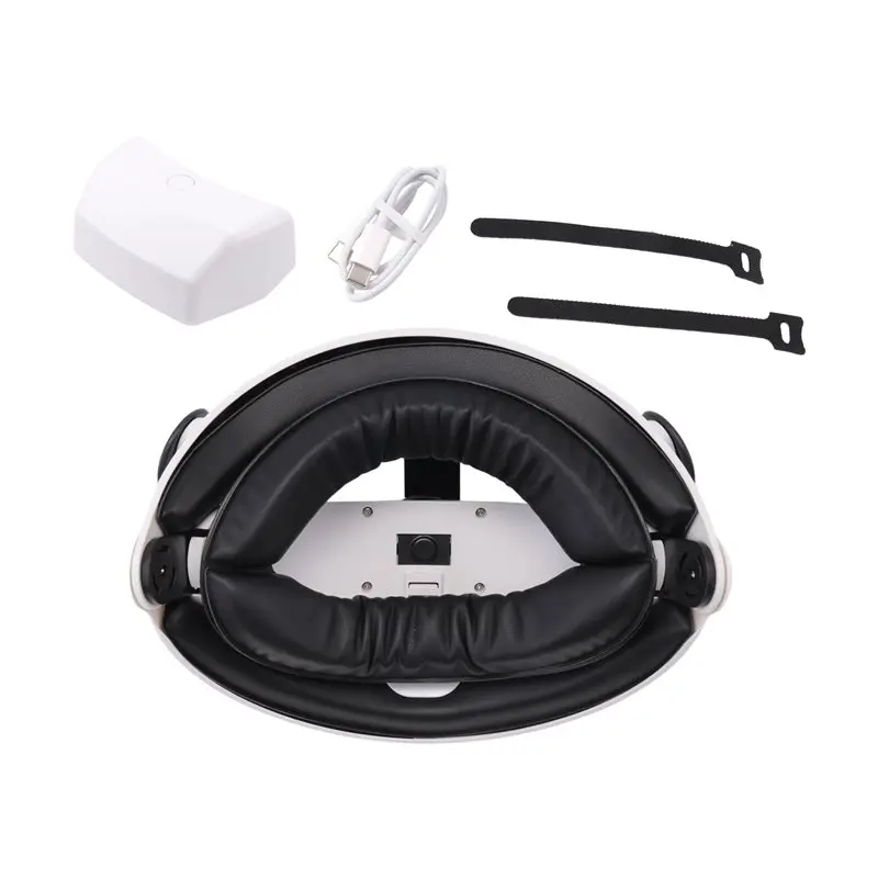 

Ремешок на голову ABIJ для Meta/Quest 3S с аккумулятором 6000 мАч, съемной зарядкой, универсальным снижением веса, аксессуары для VR