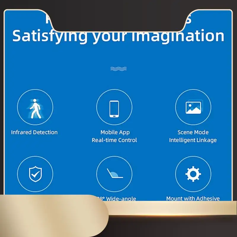 Tuya Wifi Human Body Infrared Sensor Alarm - Burglar Alarm Suitable For Home/Garages/Shops Easy To Use-N36R