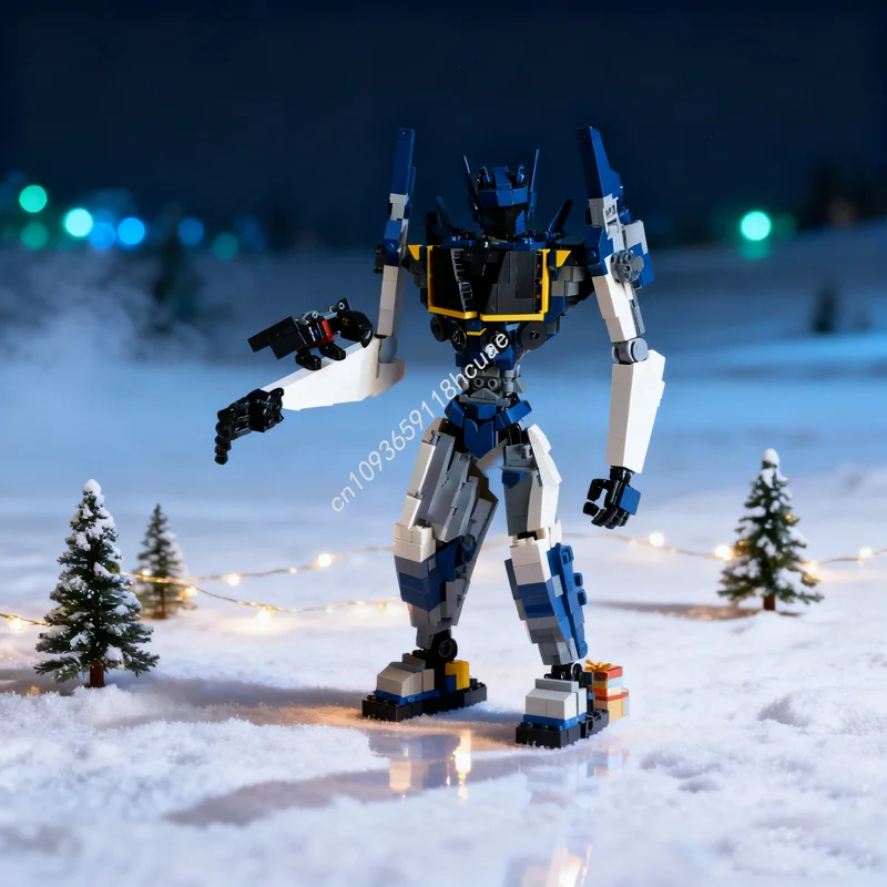 

1047 шт. MOC Soundwave трансформирующий робот со значками модель строительные блоки строительство DIY идея кирпич детский рождественский подарок игрушки