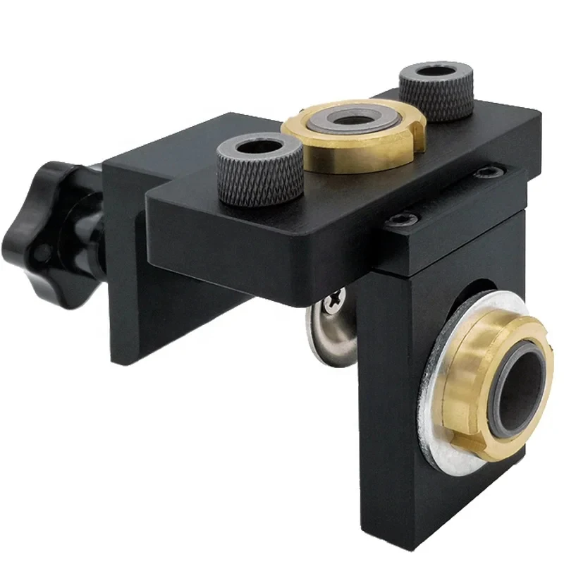 

Многофункциональный (3-в-1) шаблон-позиционер для сверления отверстий в дереве, направляющая для дрели, инструмент для пробивки отверстий, сверло