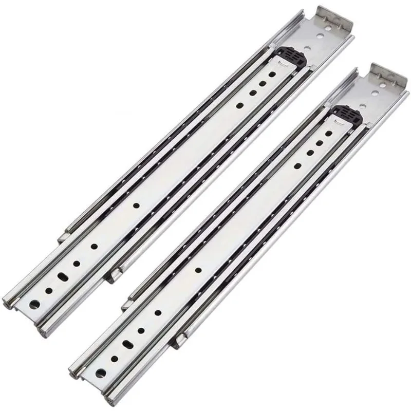 Heavy Duty Drawer Slides 36 Inch, Full Extension Ball Bearing Side Mount 500 Lb Heavy Duty Drawer Slides, 2-1/16