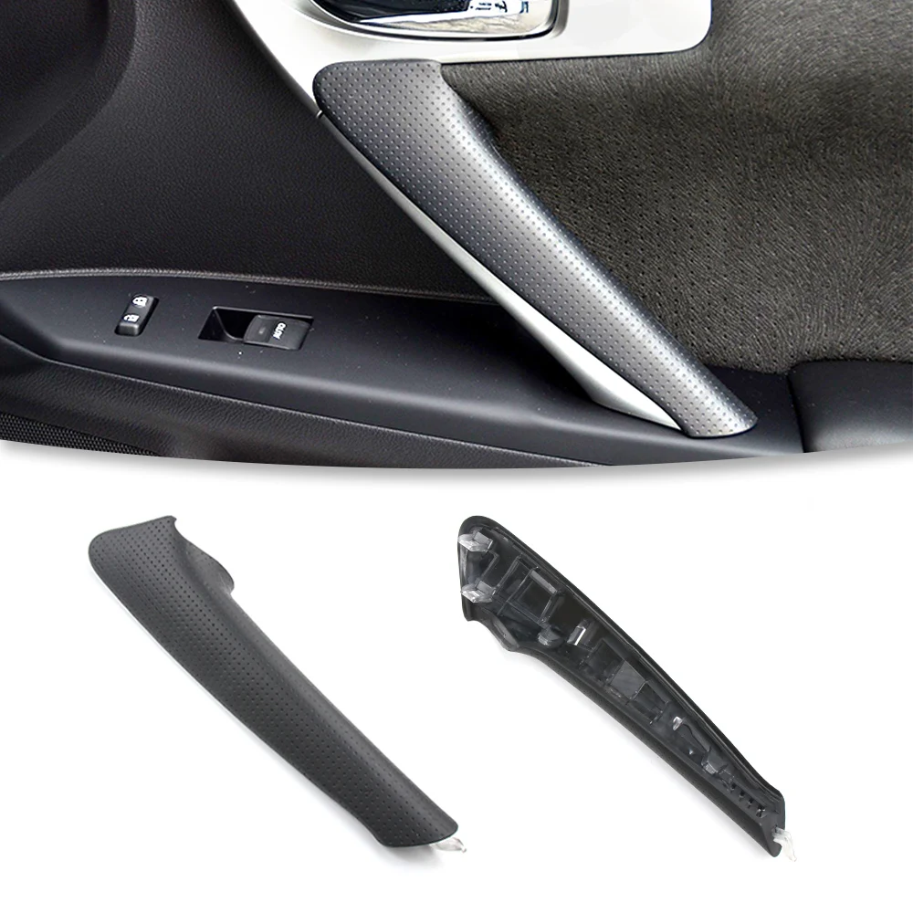 Capa de Acabamento do Apoio de Braço da Maçaneta da Porta Dianteira Direita 74645-76030 para Lexus CT200H 11-17 Peças de Reposição