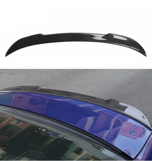 CS style carbon fiber truck spoiler For  M4 Coupe F82  Spoiler  Wings car styling 2014 - 2018   Rear 