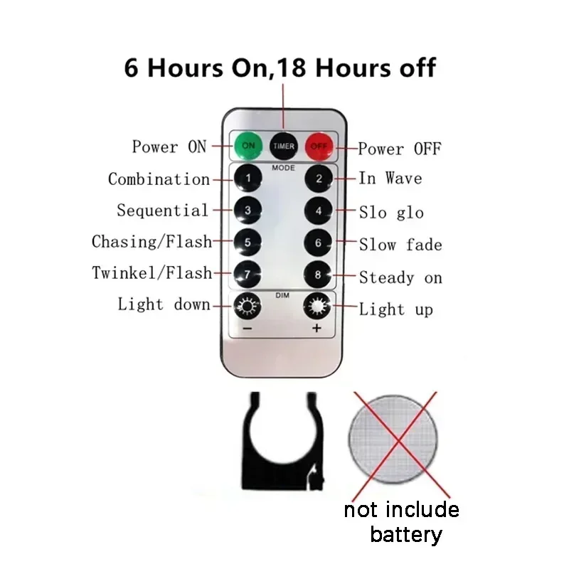 LED Curtain Light String USB Fairy Garland Lamp Remote 8 Lighting Modes for Home Christmas Wedding Room New Year 2027 Decoration