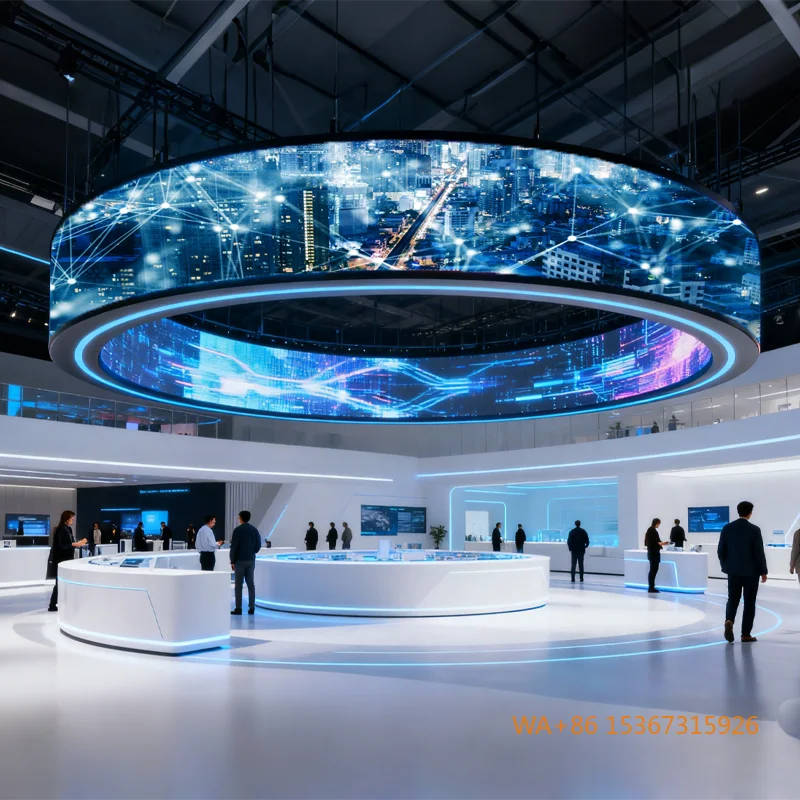 

Anti-reflective Indoor Full Color LED Screen Display for Gym Personal Training Course