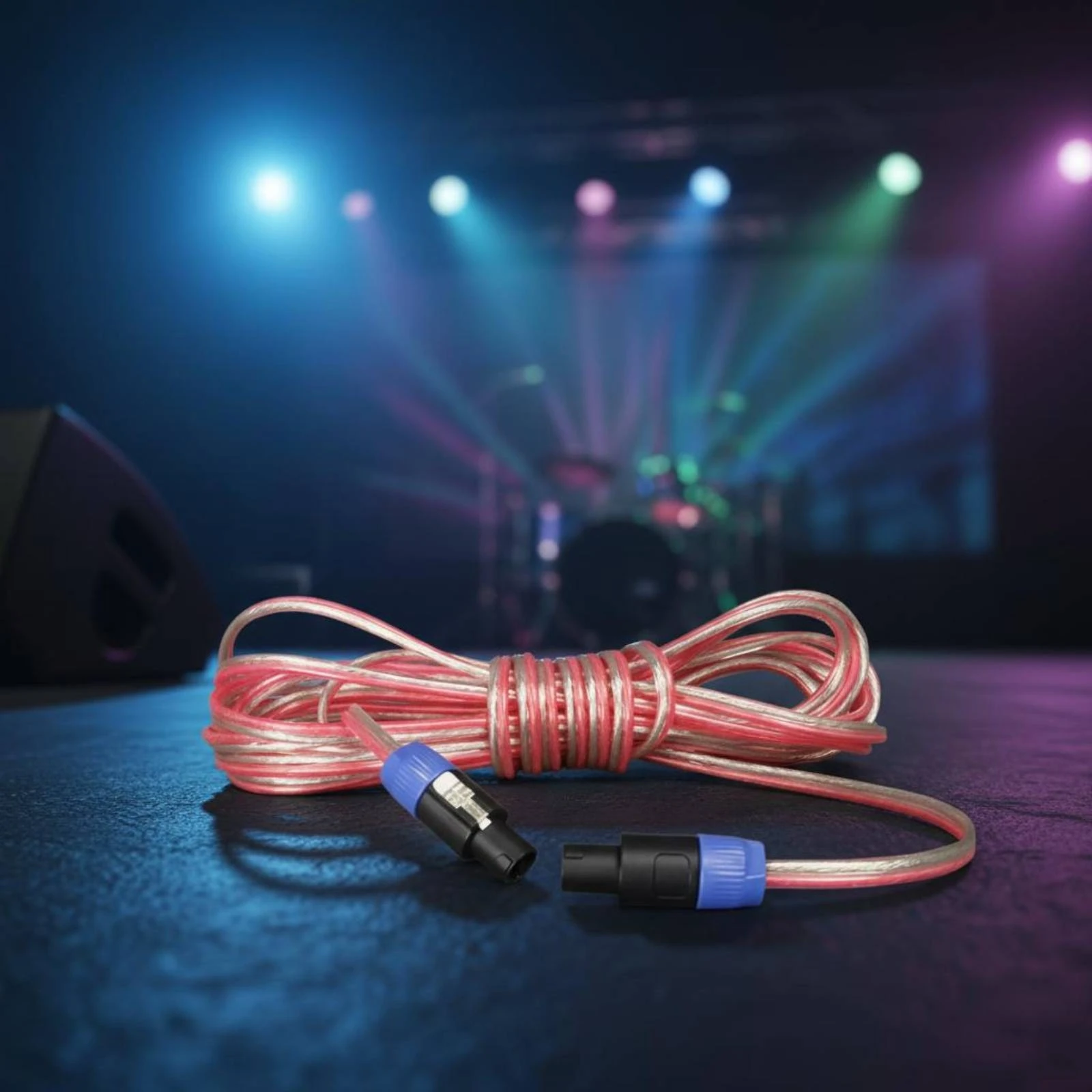6.35 Mm Speaker Plug Cable Professional Audio Two-Two-Core Speaker Wire 1/4 Inch TS Cable Long-Lasting Easy Installation