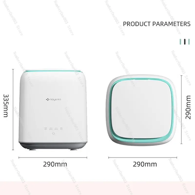 MOYU Full-automatic DW01 Desktop Mini Washing Machine Household Portable Compact Washing Machine