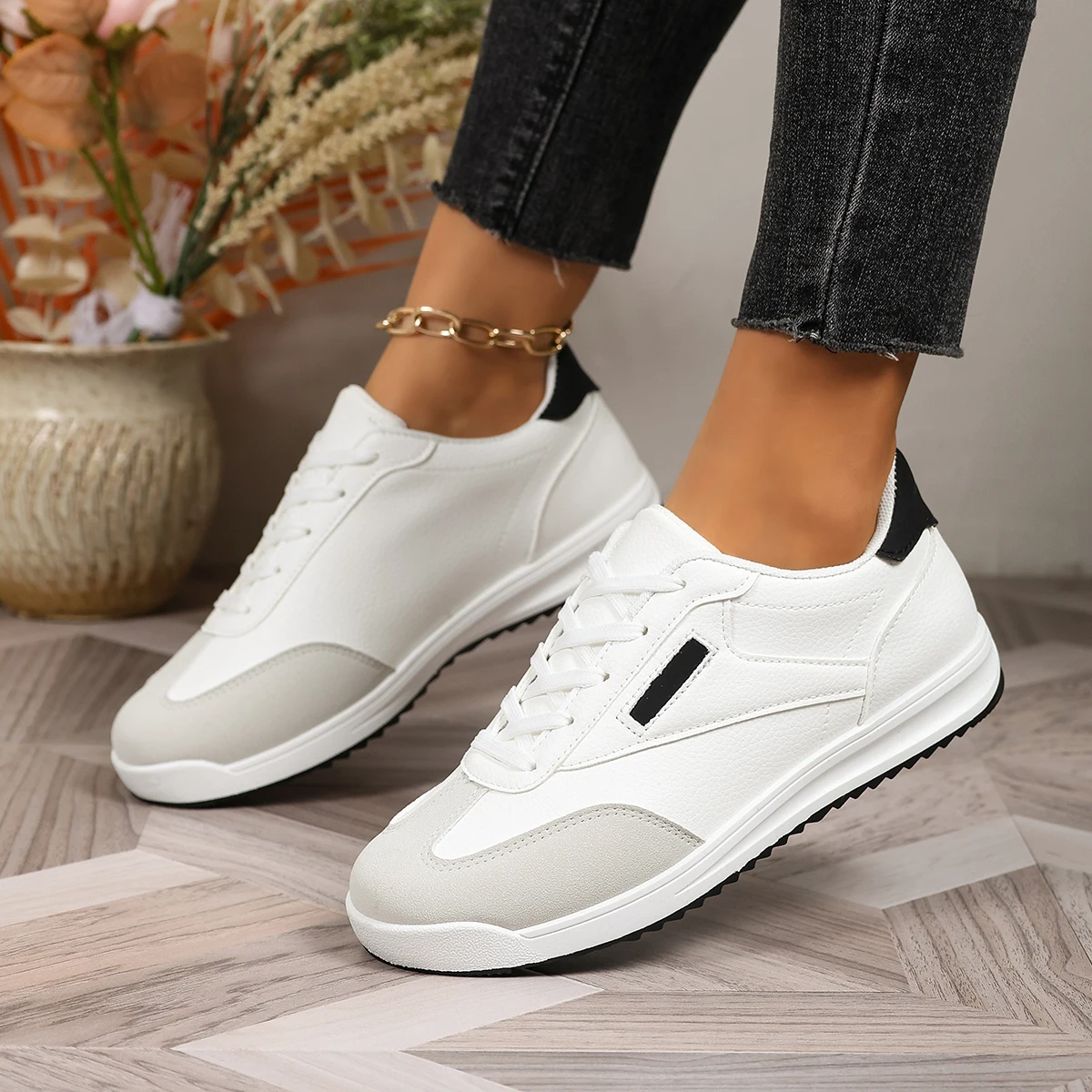 Women Sneakers Comfortable Sho - Vintage Fashion Rome ulasan dan harga