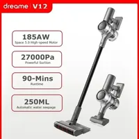 Dreame V12 Cordless Vacuum Cleaner for Home 250ml Water Tank Automatic Water Seepage 3000mAh Battery Capacity Super Clean Power