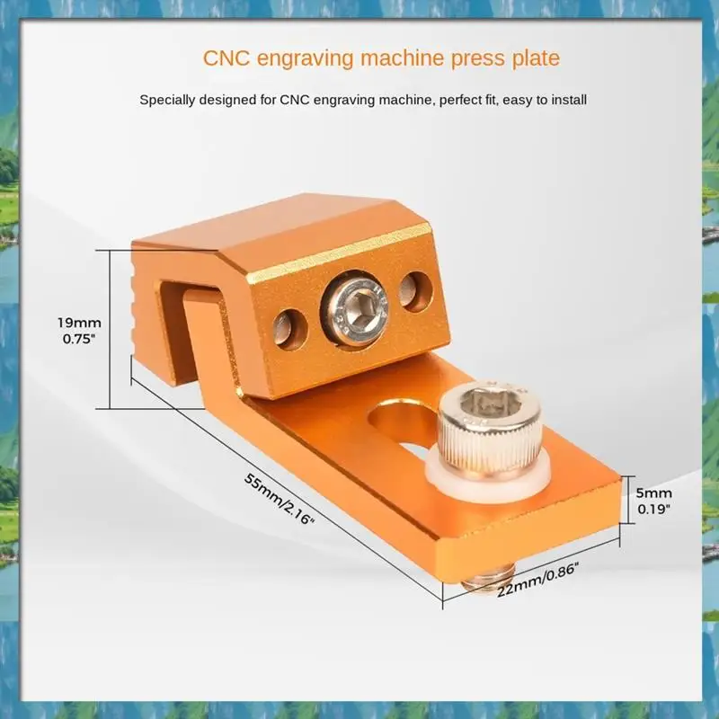 

Fast Delivery- Aluminum Alloy CNC3018 CNC Engraving Machine Clamp Quick Clamp Table Fixed DIY Engraving Machine Accessories