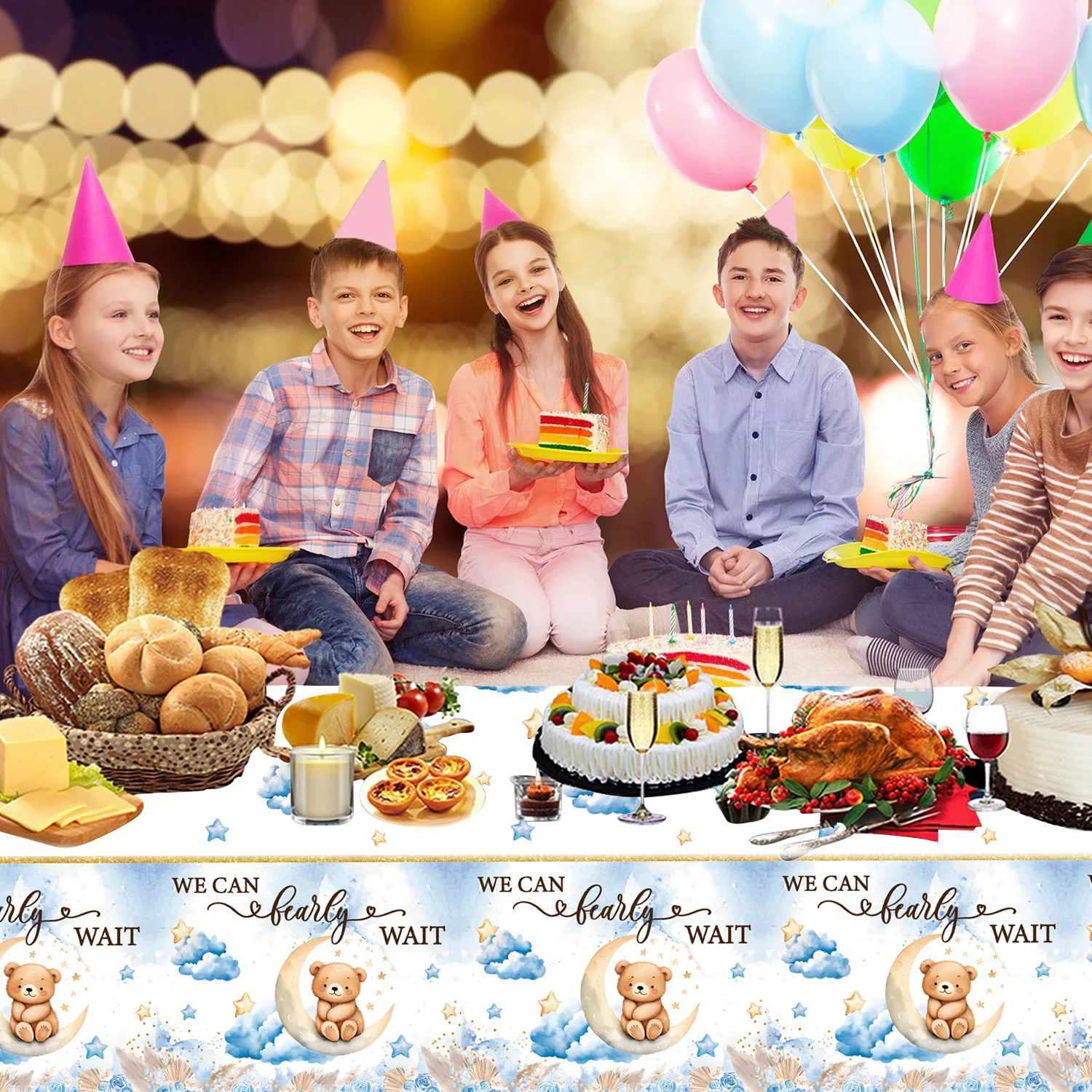 Obrus jednorazowy z motywem kr – Desk Setup Kids recenzja i cena