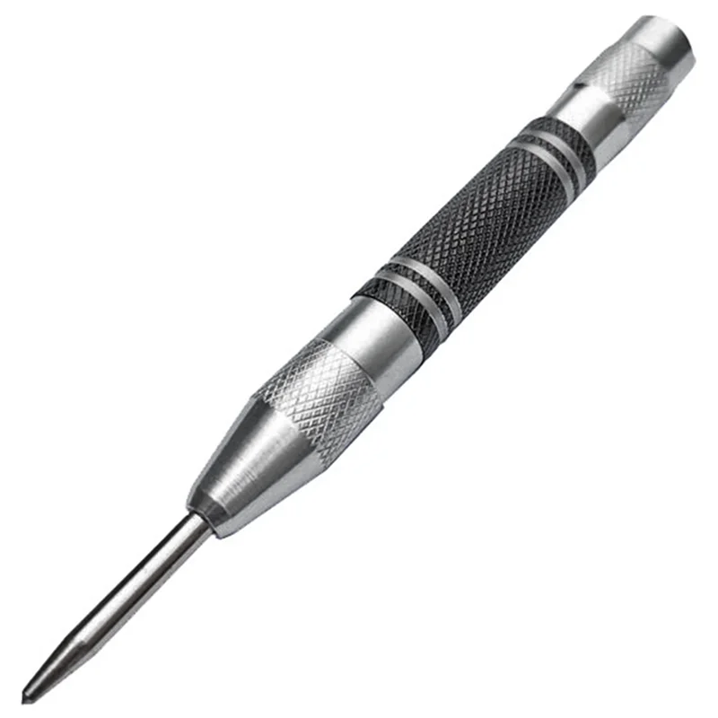 B23B 4-teiliges automatisches Körner-Mittellocher-Set für Holz, Metall, Kunststoff, Glas und Marmor