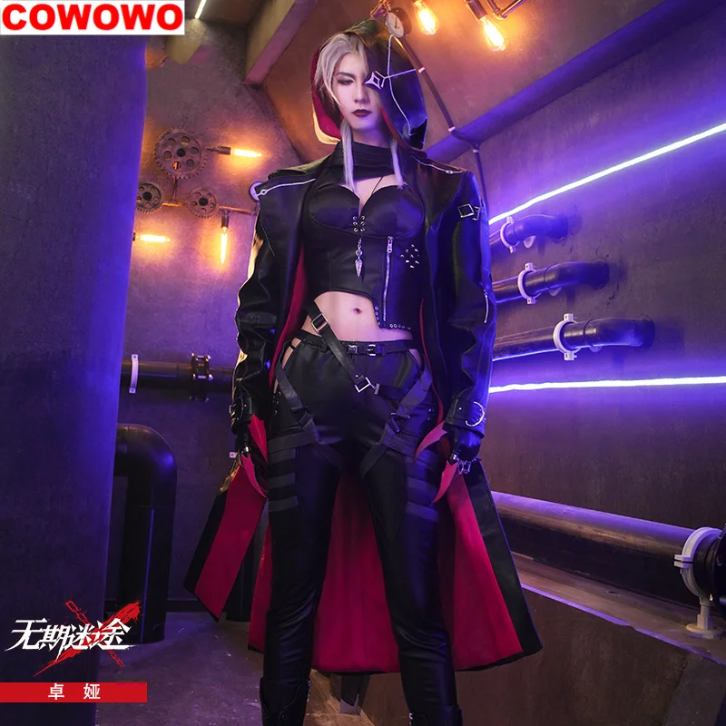 

COWOWO Path To Nowhere Zoya Mufti Women Cosplay Costume Cos Game Anime Party Uniform Hallowen Play Role Clothes Clothing