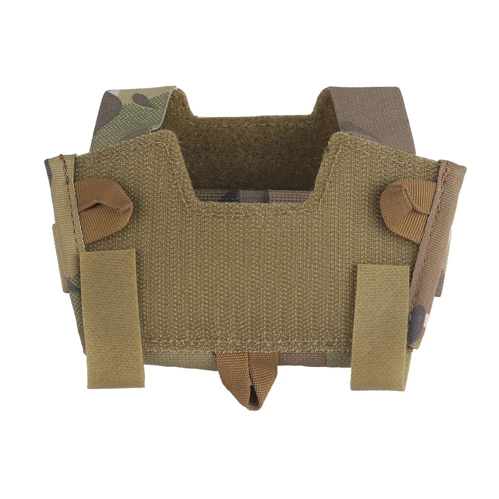 K Type Tactical Helmet Battery Pouch, Airsoft Paintball Portable Helmet Battery Box, Helmet Accessory Counterweight Bag Pouches