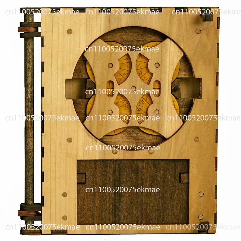 High Difficulty 3D Puzzle Box, Mechanical Decryption Assembly Brain Teaser