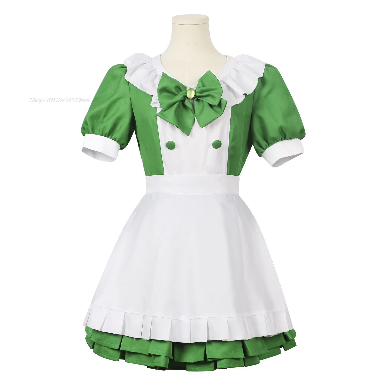 Anime Gushing Over Magical Girls Cosplay Costume, Araga Kiwi Costume, Perruque, Maid fur s, Lolita Woman, Sexy Cute, Imbibé, Halloween Cos