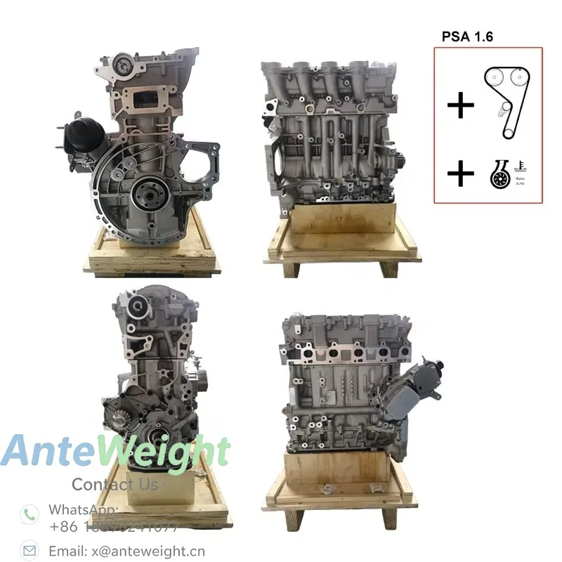 DV6 16V Diesel Complete Engine Block with Timing Kit 0130.Z4 0130Z4 Cylinder Block Assembly for Citroen C3 Peugeot 206 1.6 HDi
