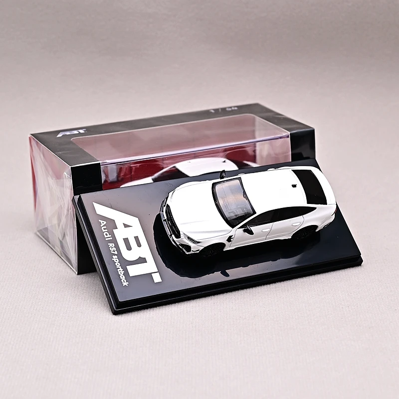 CM Model 1/64 RS7 Sportback ABT Model Car Luxury High Performance Car Diecast Toy Vehicle Hobby Collection with Display Box