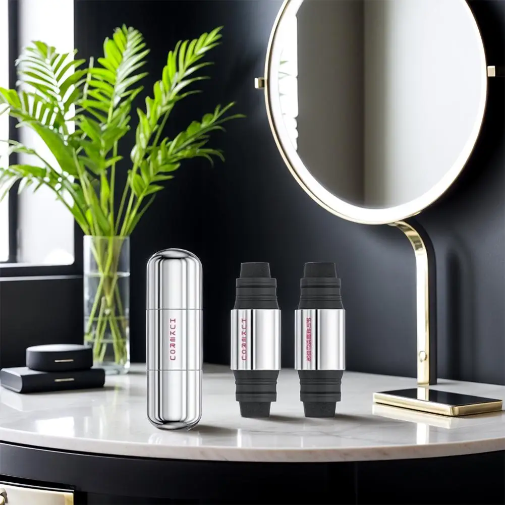    Hukerou Kapsel-Eyeliner, universeller schwarzbrauner Eyeliner-Stift, wasserdicht, schweißfest, schnell trocknend, nicht verschmiert, perfektes Geschenk-Make-up