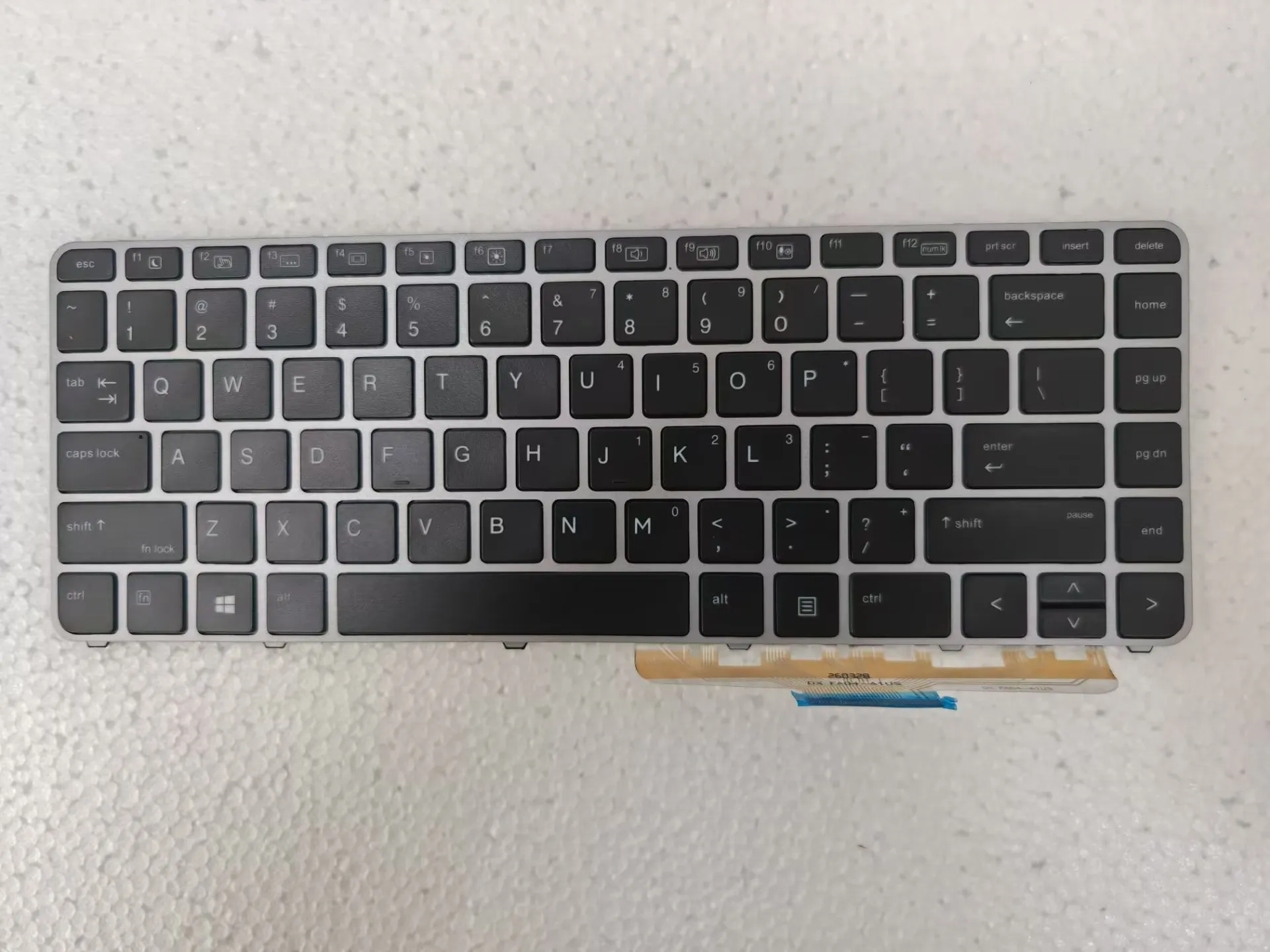 US Backlit Keyboard for HP EliteBook Folio 1040 G3 US Layout Part Number 818252-001 844423-001