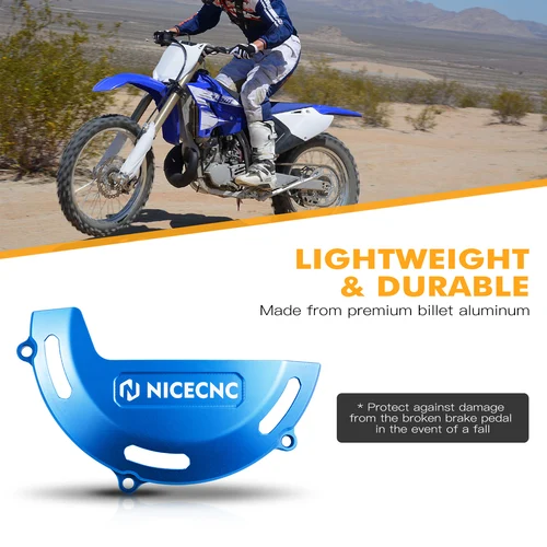 Imagen 2 del producto NICECNC para Yamaha YZ250 YZ 250 2008-2024 cubierta de embrague de aluminio para motocicleta Yamaha YZ250X YZ 250X 2016-2023 2022 2021 2020