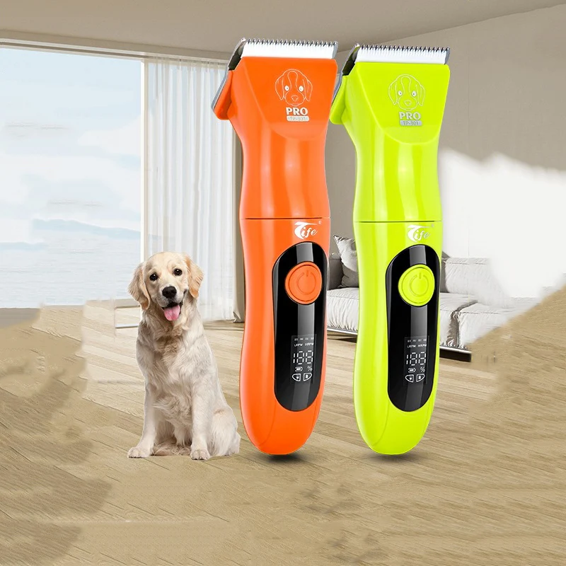 

Low Noise Dog Electric Clipper Professional Charging Dog Hair Clipper Cat Cleaning Grooming Equipment Pet Hair Trimmer Products